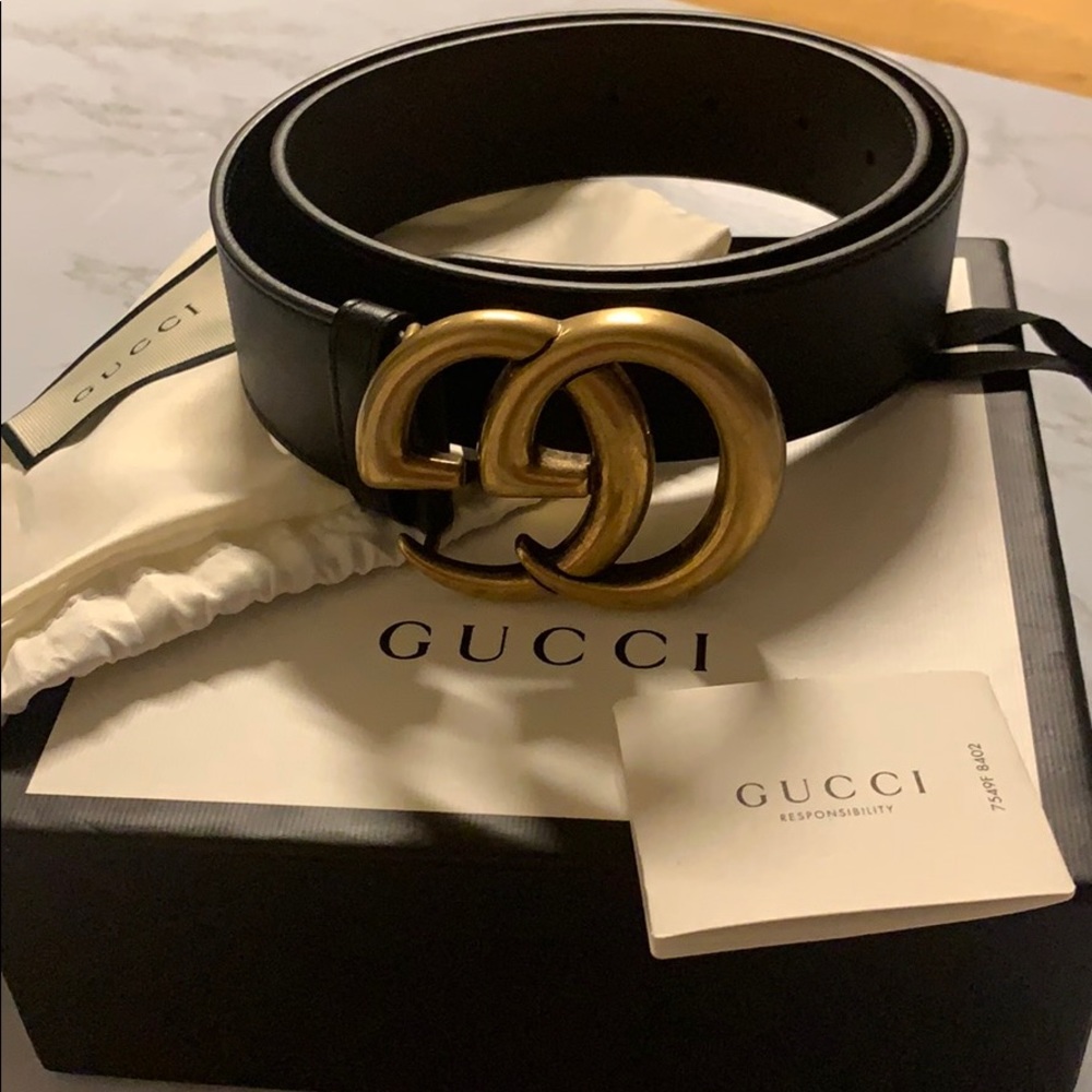 Gucci GG Leather belt